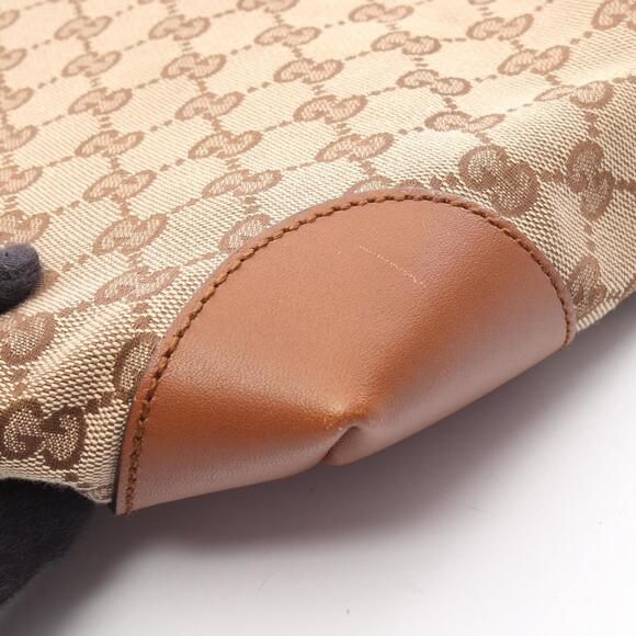 GUCCI Authentic Brown Leather Shoulder Bag - Picture 7 of 12